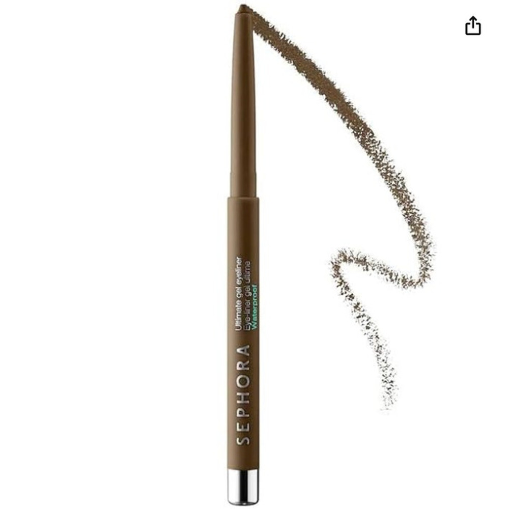 NEW SEPHORA COLLECTION Ultimate Gel Waterproof Eyeliner Pencil Gold Metllic